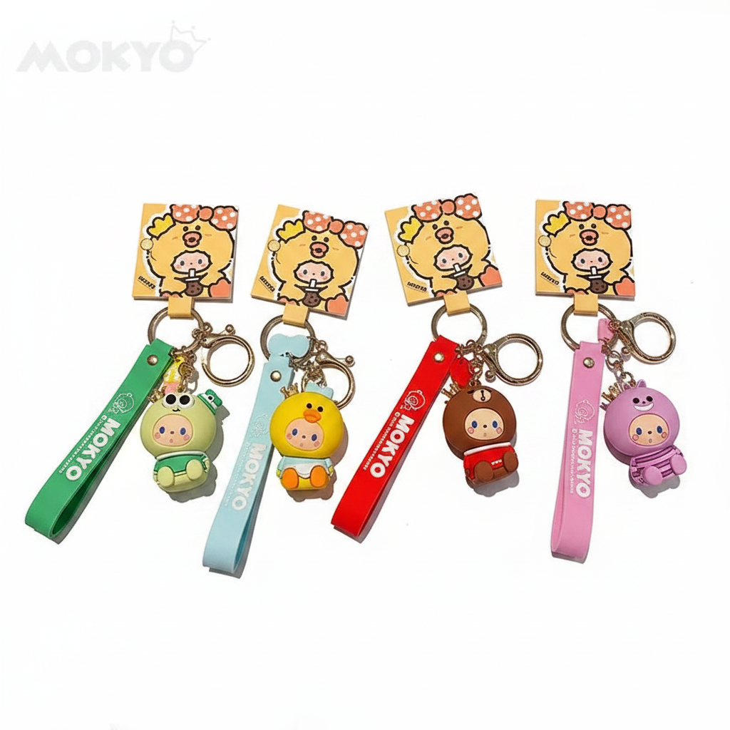 Monkey Bear Keychain