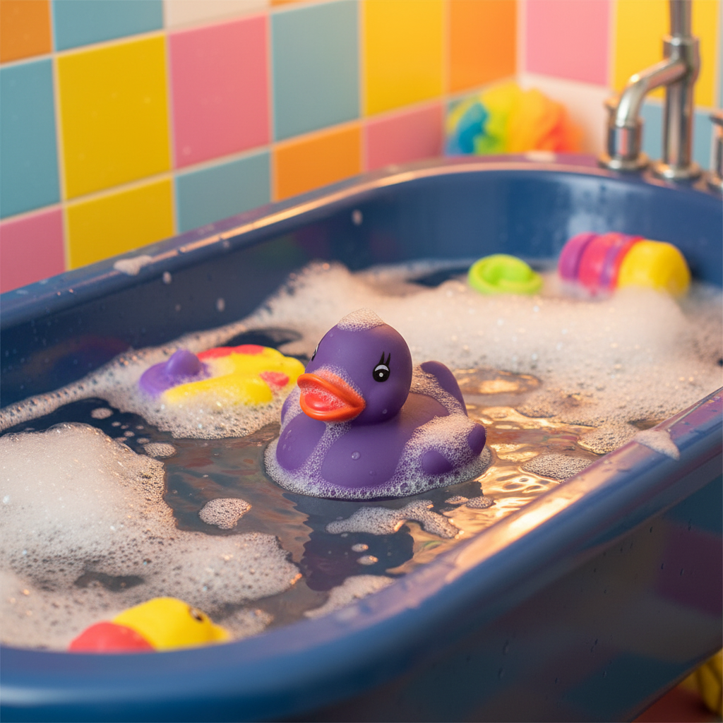 Little Purple Rubber Duck