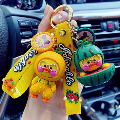 Porte Clés Canard Pastèque