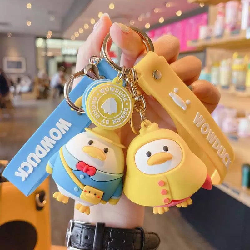 Porte Clés Canard Écolier