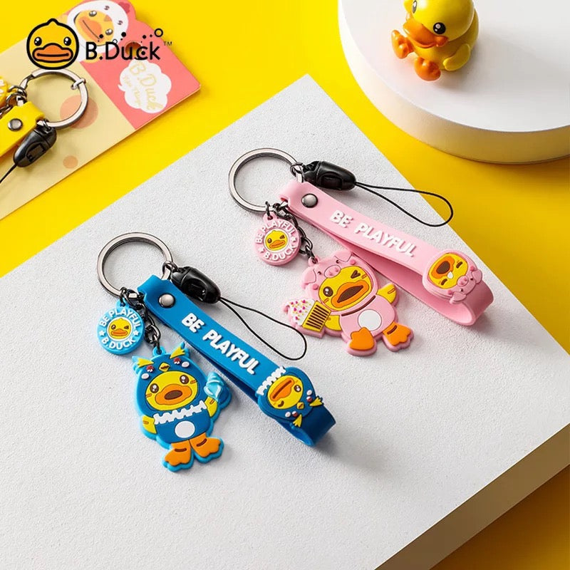 Duck Pig Keychain