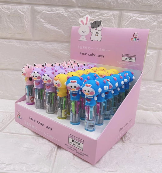 Mini Stylo Canard 4 Couleurs
