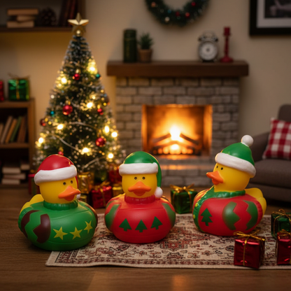 Mini Duck Christmas Jumper