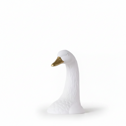 White Duck Vase