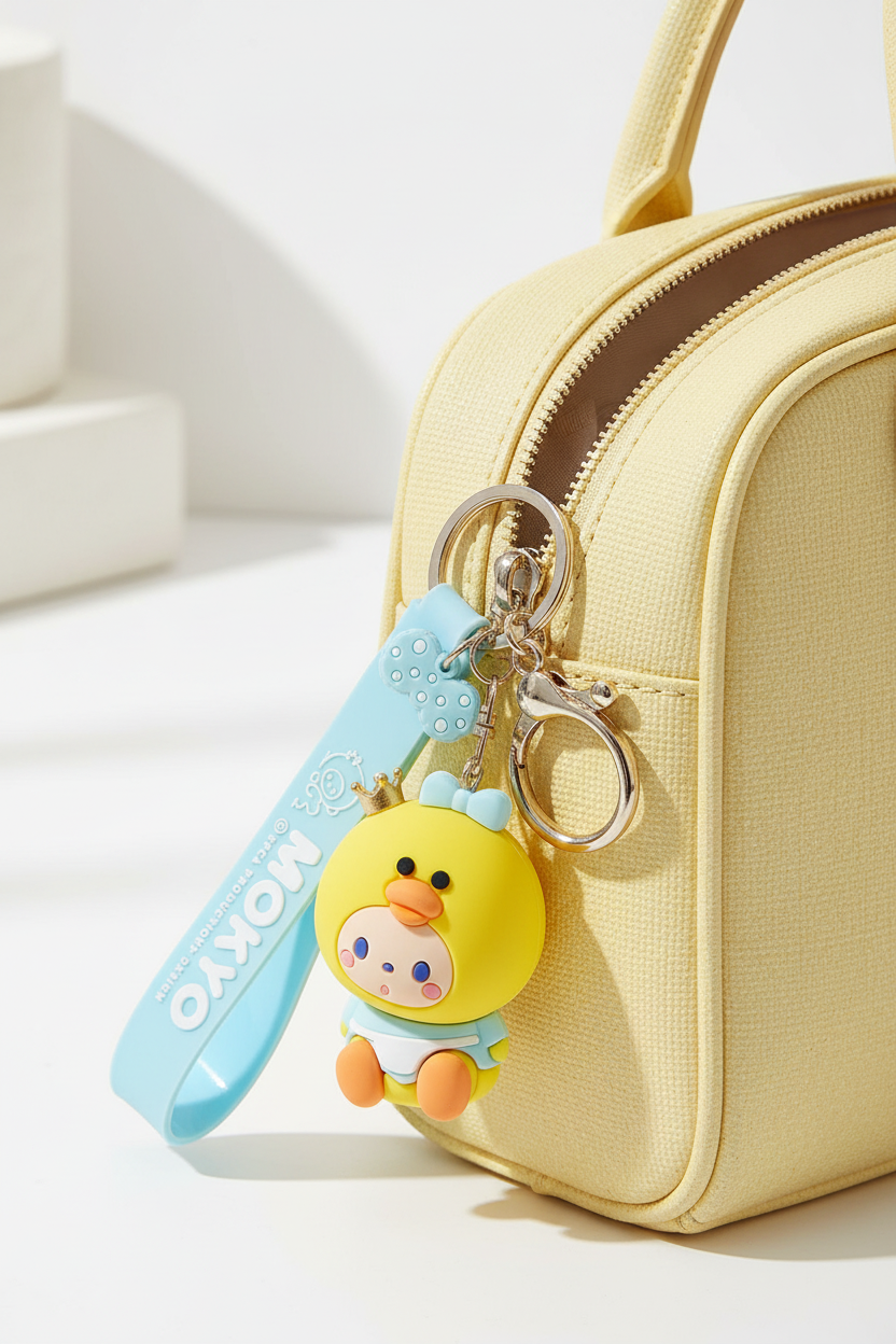 Monkey Chick Keychain
