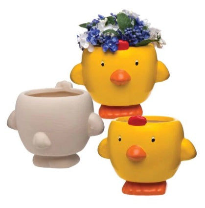 Poussin Flower Pot to Paint