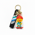 Skater Duck Keychain