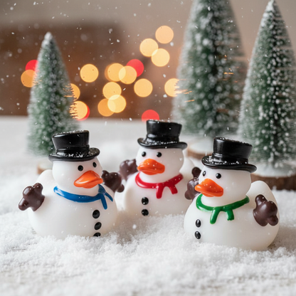 Mini Duck Snowman