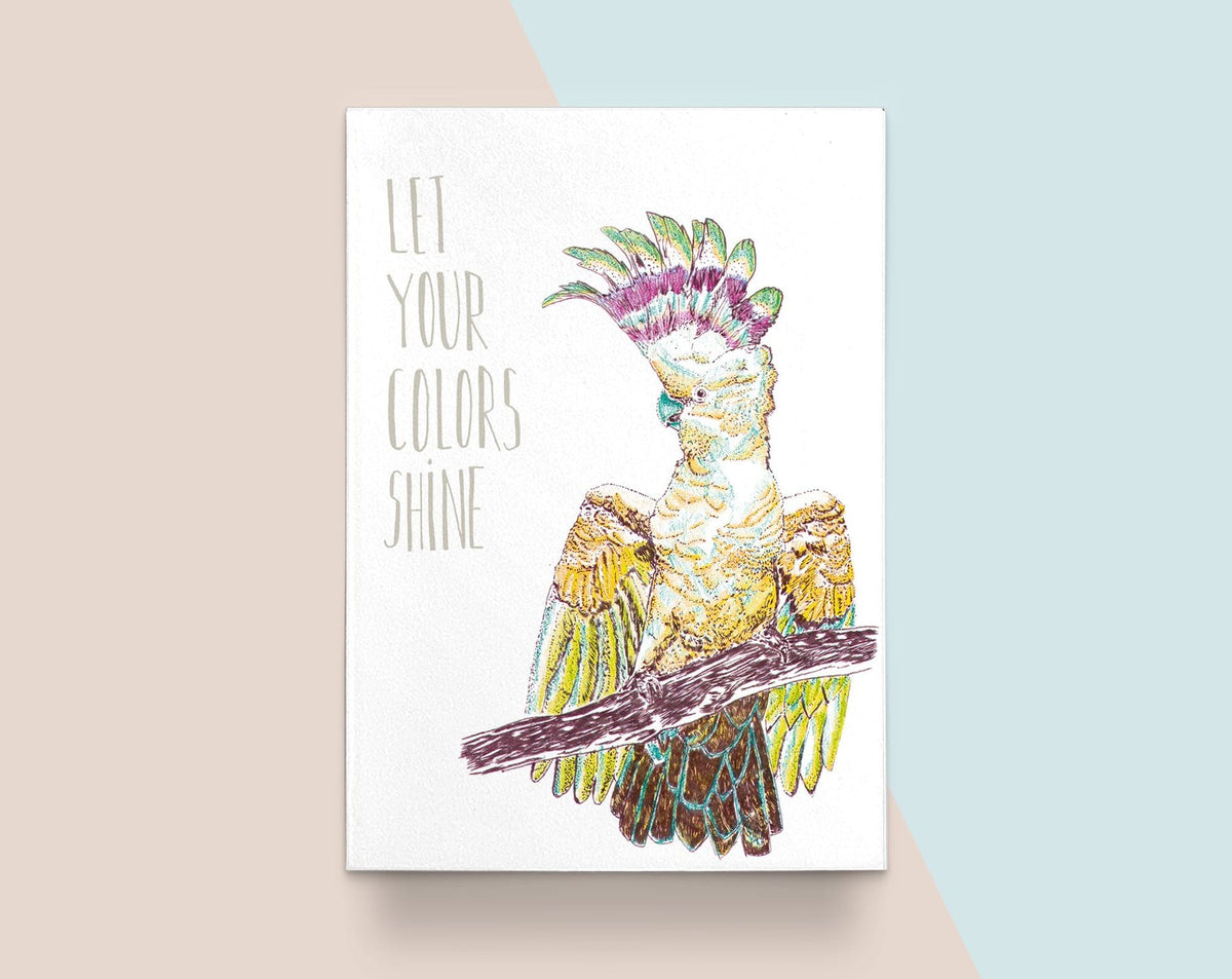 Cockatoo Greeting Card