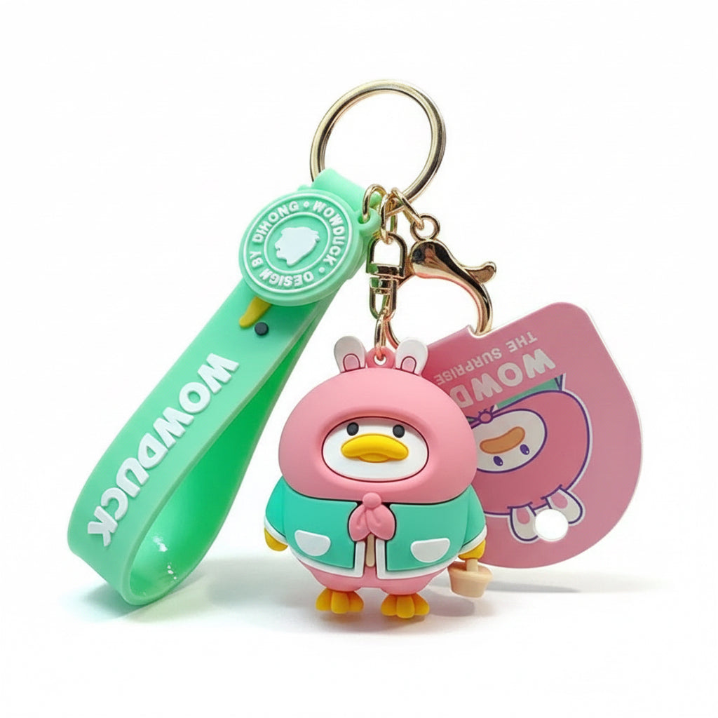 Duck Bunny Keychain