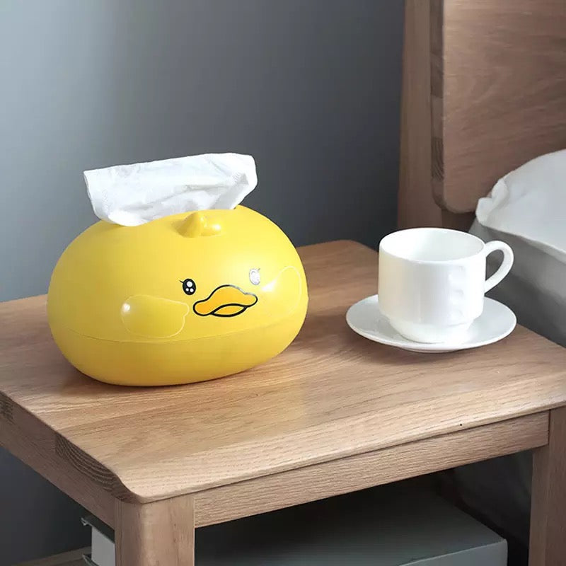 Yellow Duck Tissue Box