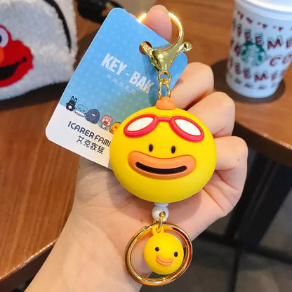 Porte Clés Canard Rétractable