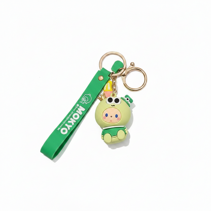 Monkey Frog Keyring