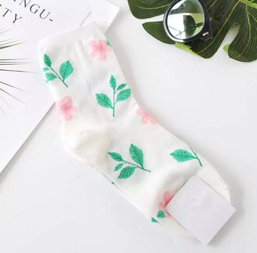 Wild Pink Socks