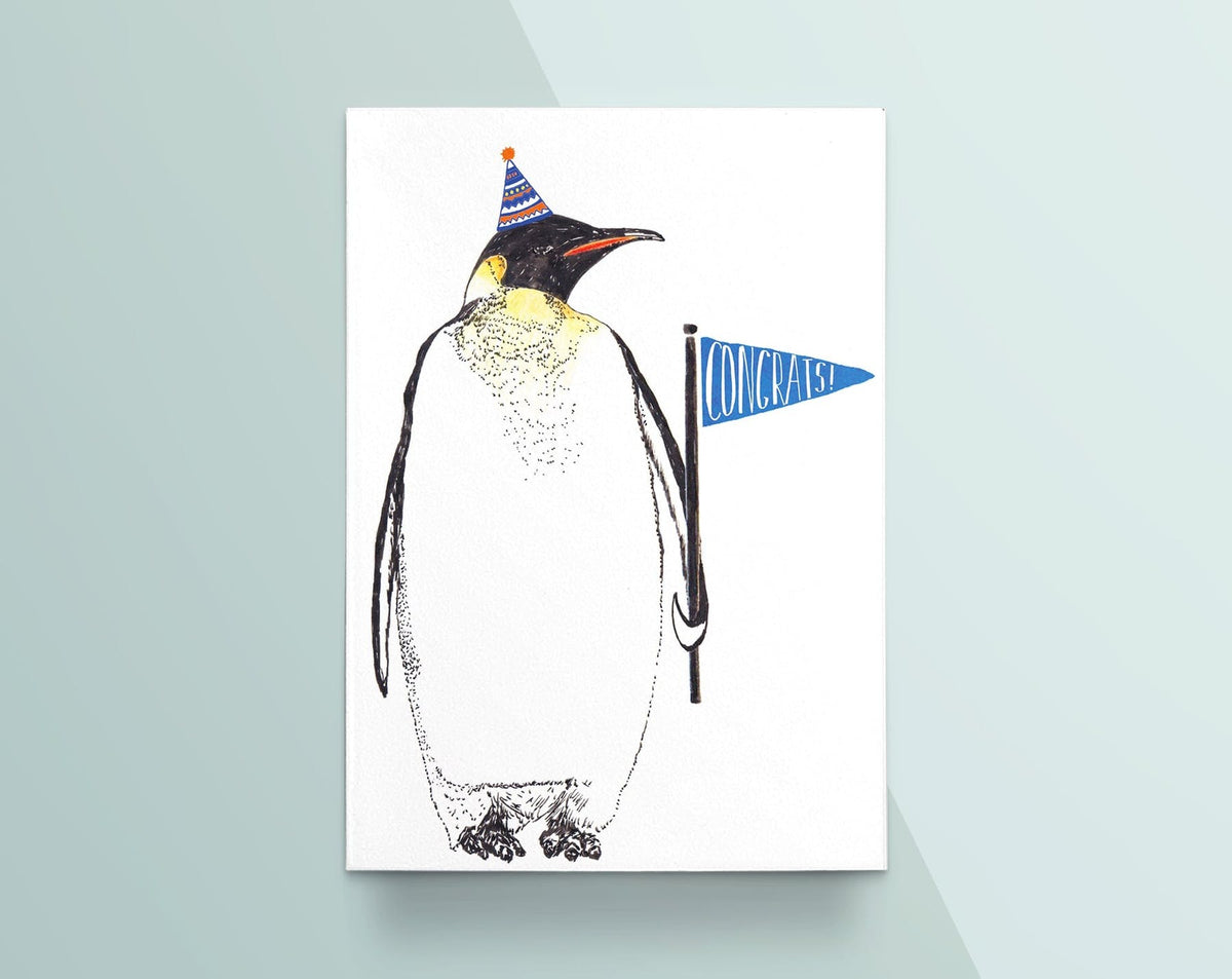 Penguin Birthday Card