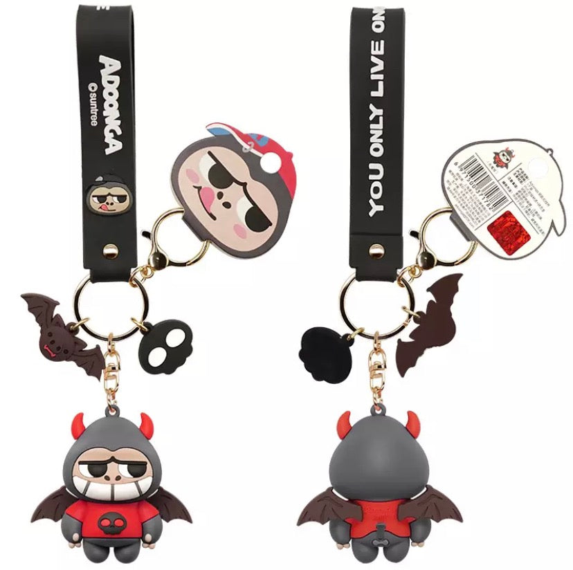 Devil Monkey Keychain