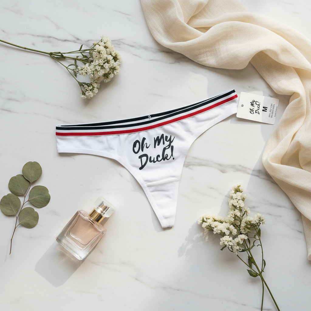 "Oh My Duck" White