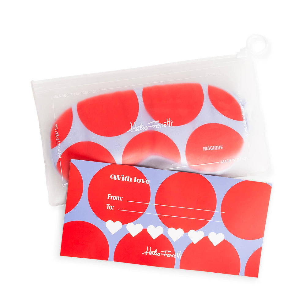 Nachtmasker met scharlaken stippen