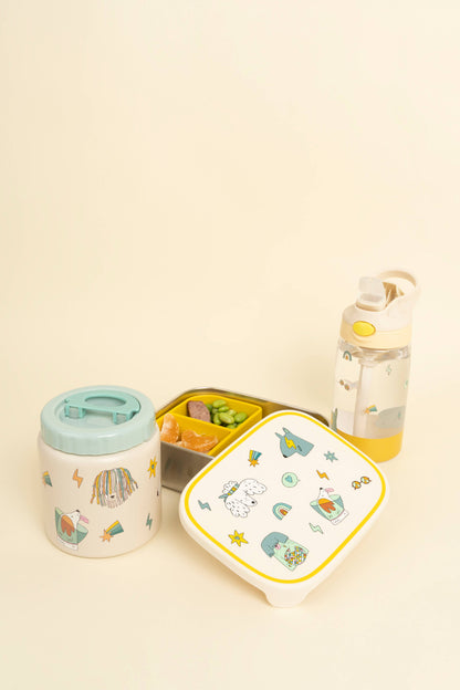 Stainless Steel Insulated Water Bottle for Children with Fun Dog Design