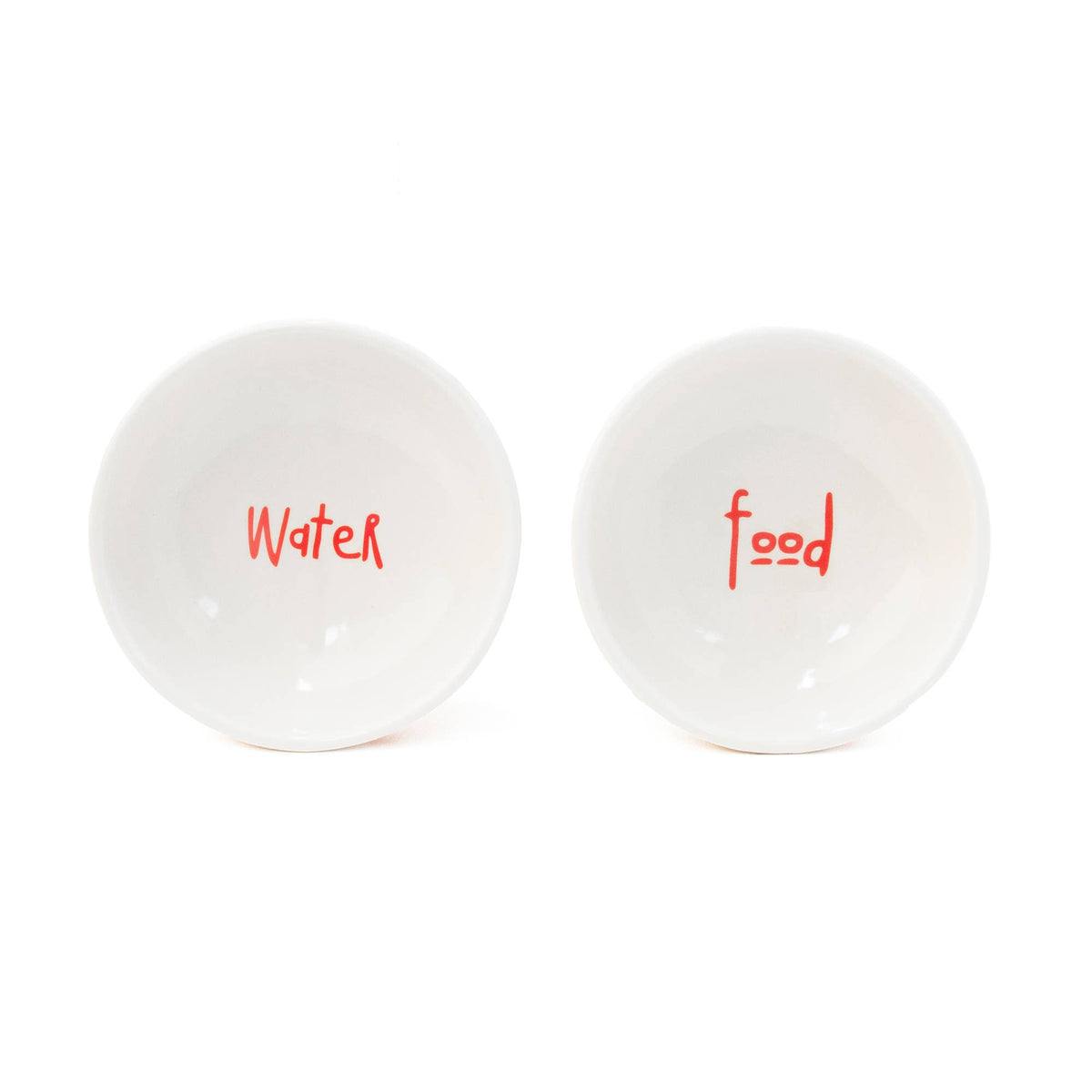 White Elevated Cat Bowl