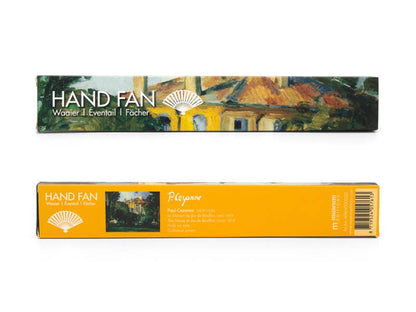 Hand fan, House at Jas de Bouffan, Cézanne