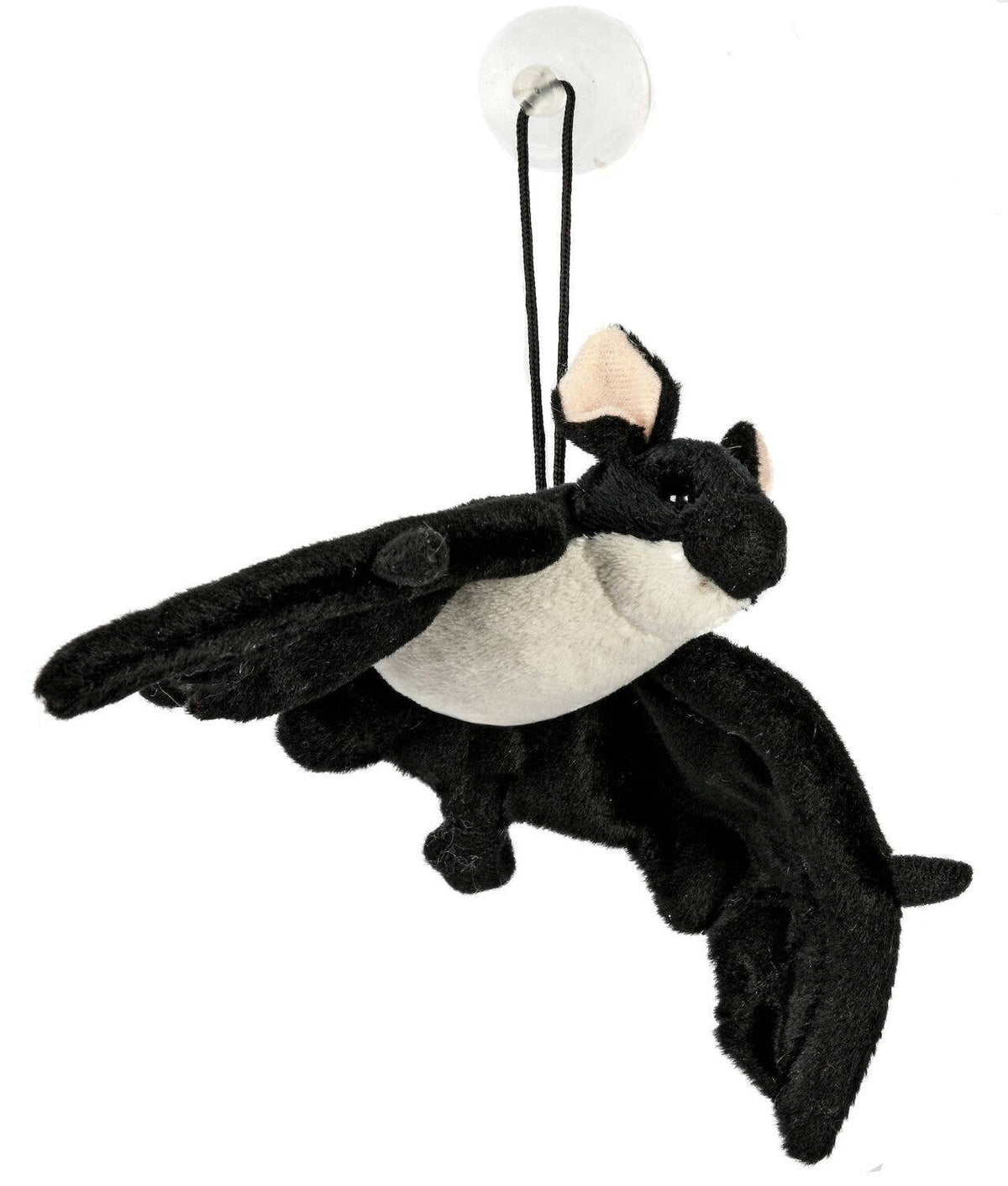 Bat plush with suction cup