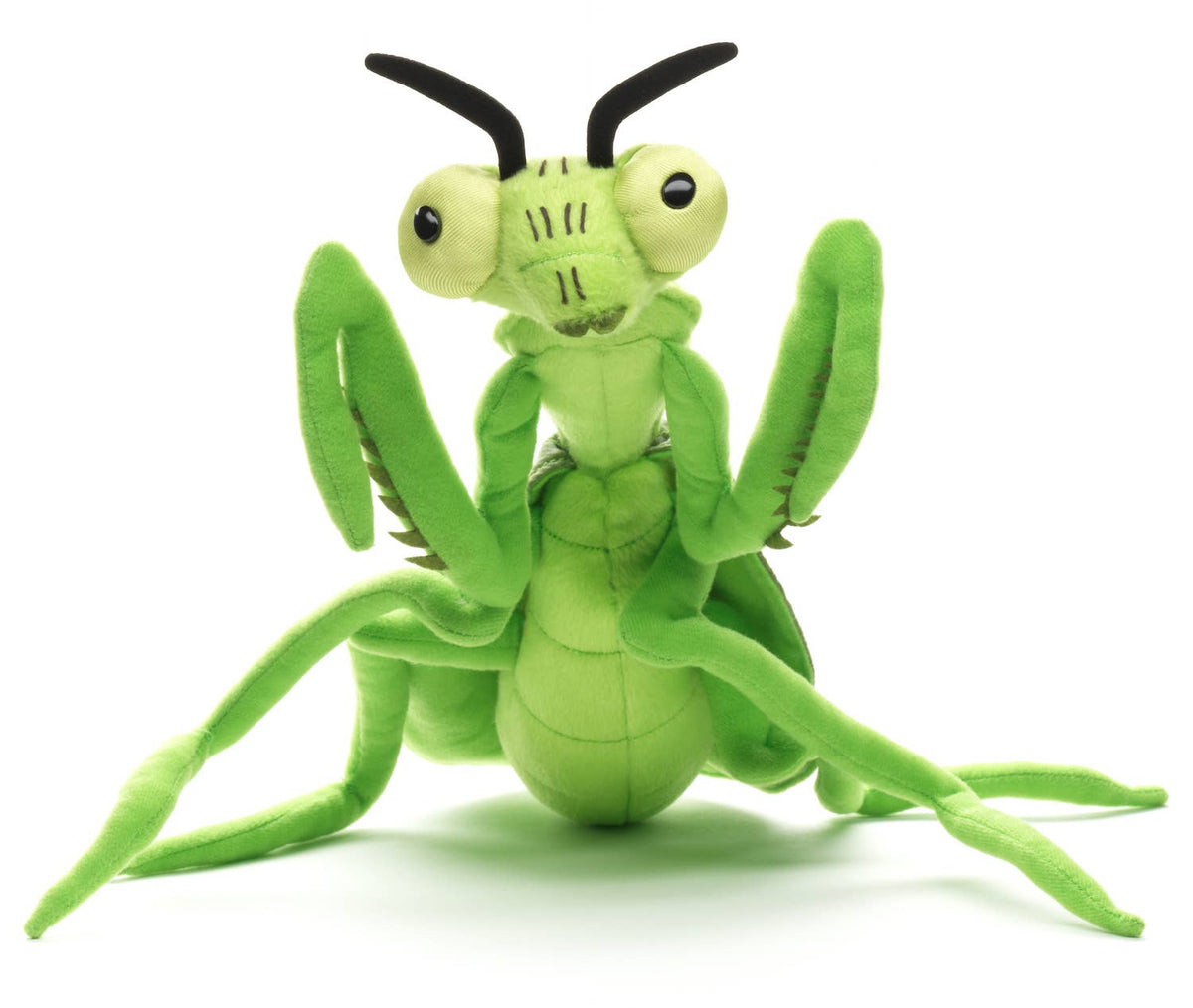 Praying mantis plush toy