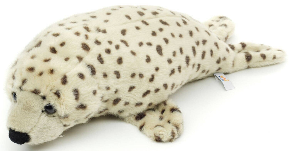Gray spotted seal plush toy