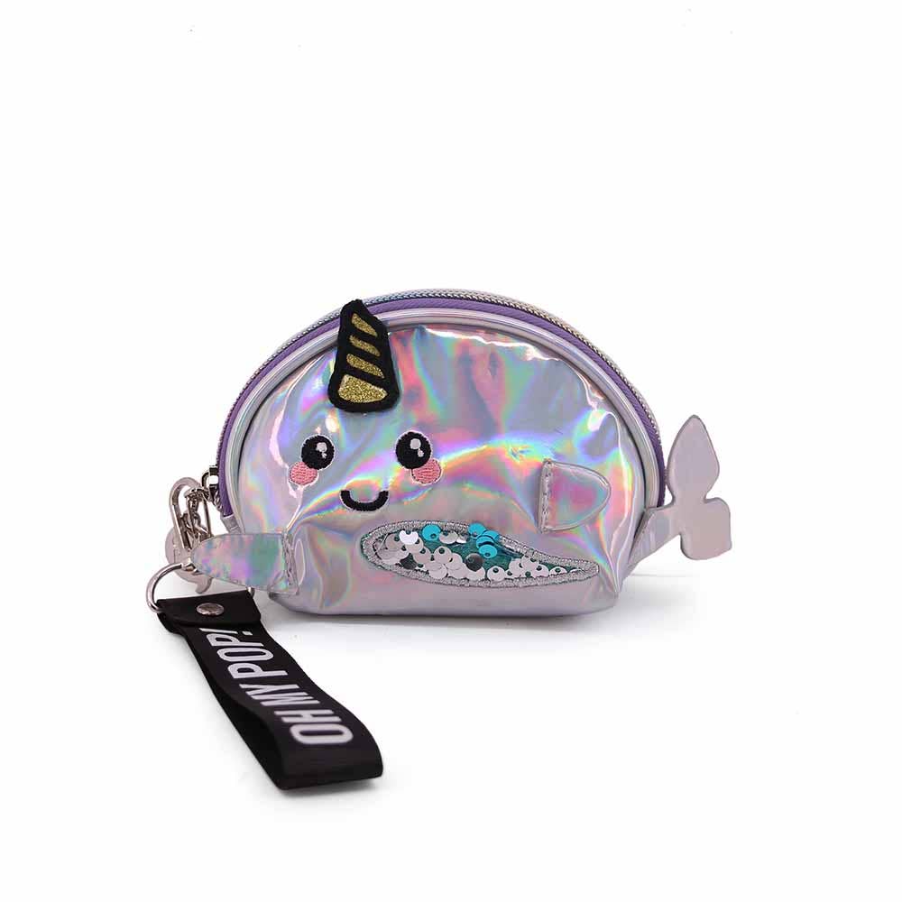 Oh My Pop! Narwhal Oval Coin Purse
