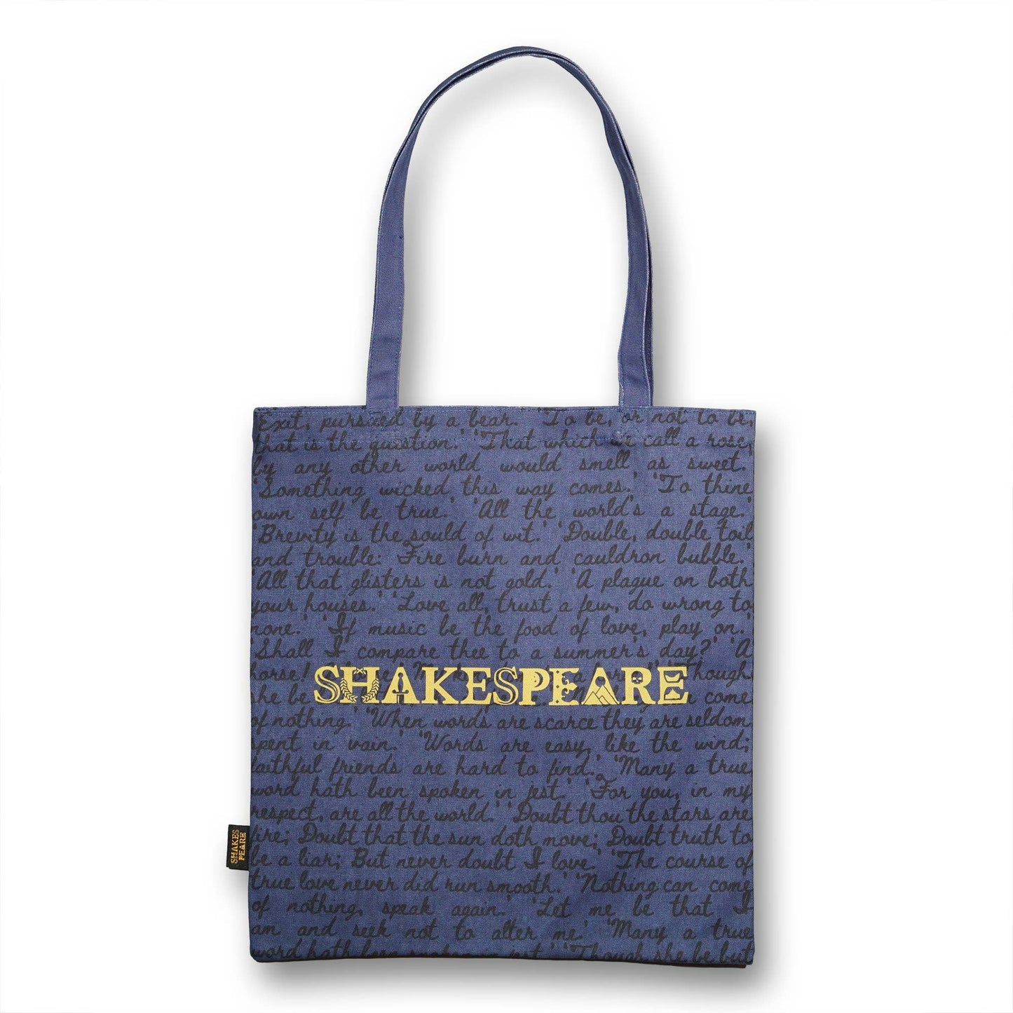 Shopper gemaakt van gerecycled katoen - Shakespeare (De wereld is een podium)