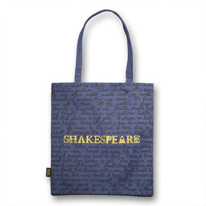 Shopper gemaakt van gerecycled katoen - Shakespeare (De wereld is een podium)
