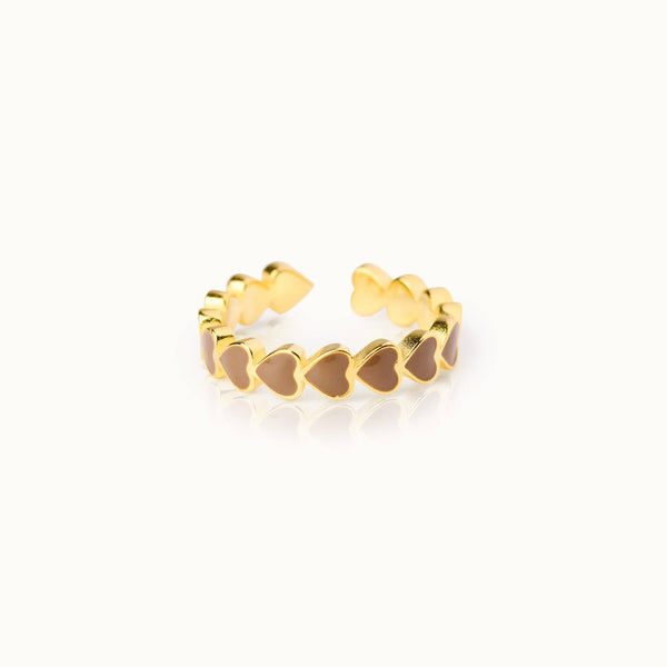 Ring - The Taupe Heart