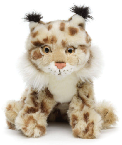 Peluche Lynx, assis
