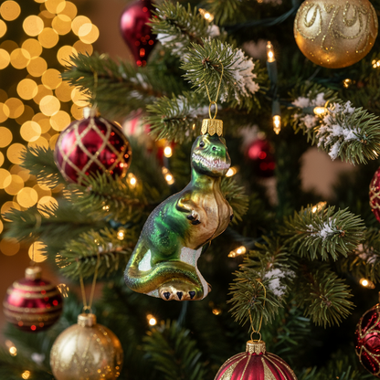 Boule de Noël T-Rex