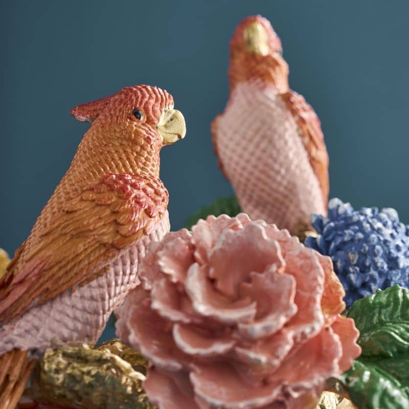 Vase with a woman's head by M. Parrots