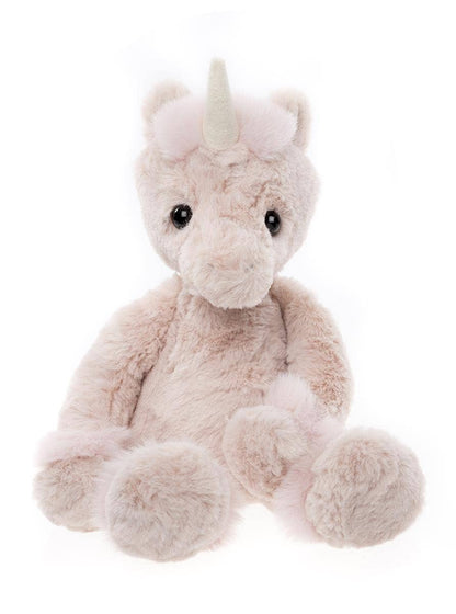 Bear & Me Star de roze eenhoorn pluche balletschoen