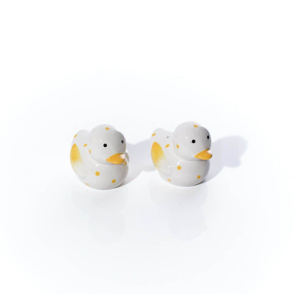 Salière et Poivrière Canards à Pois