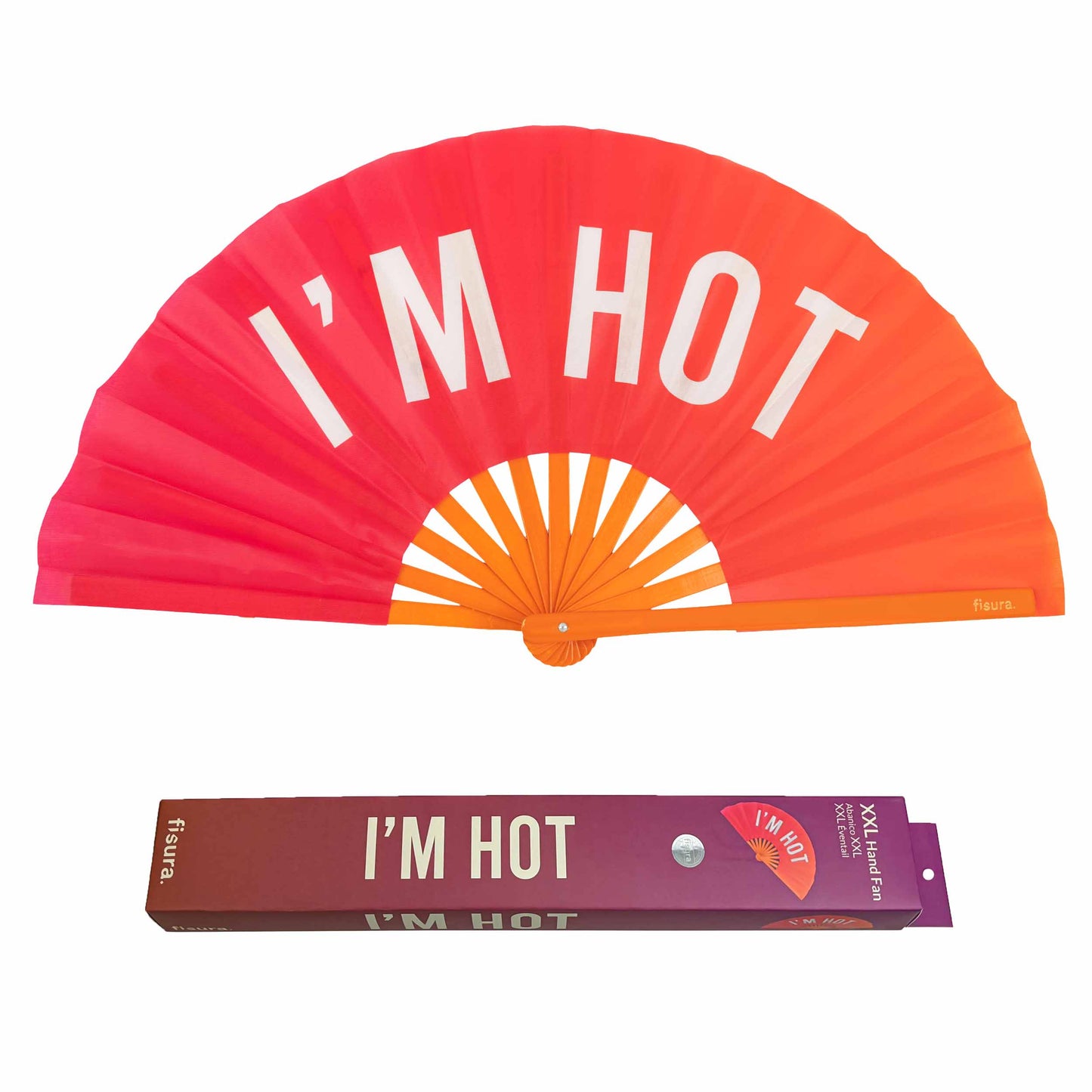 Éventail Xxl « I'm hot » – Fisura