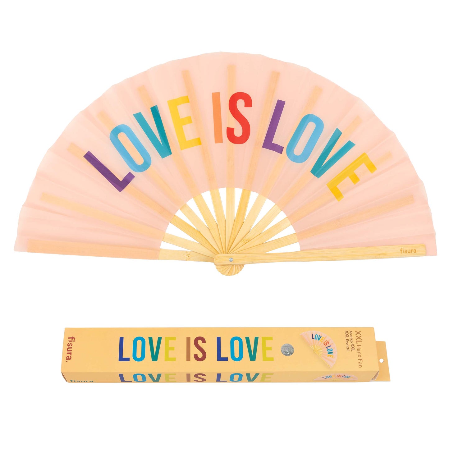 Éventail Xxl « Love is love » – Fisura