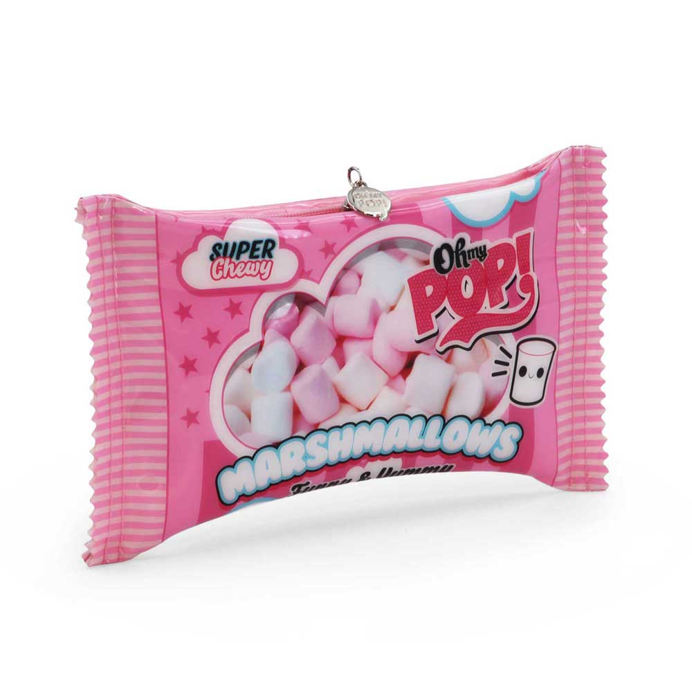Oh My Pop! Marshmallow Toiletry Bag, Pink