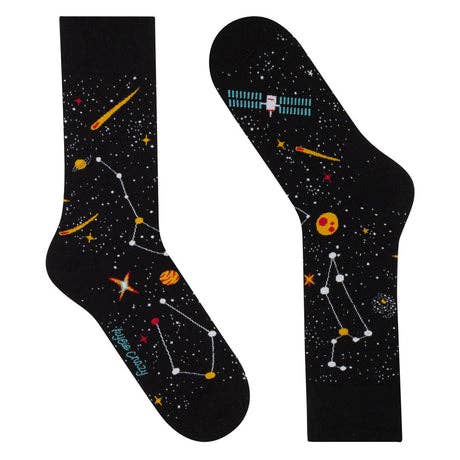 Funny ASTROS Cotton Long Socks for Women and Men