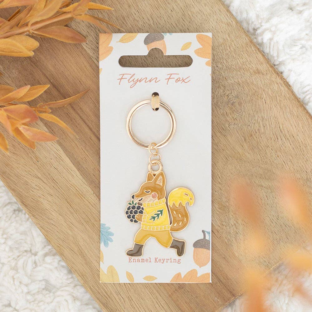 Autumn Flynn Fox Keychain