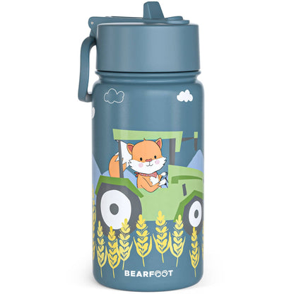 Thermo Kids Stainless Steel Drinking Bottle - Tractor