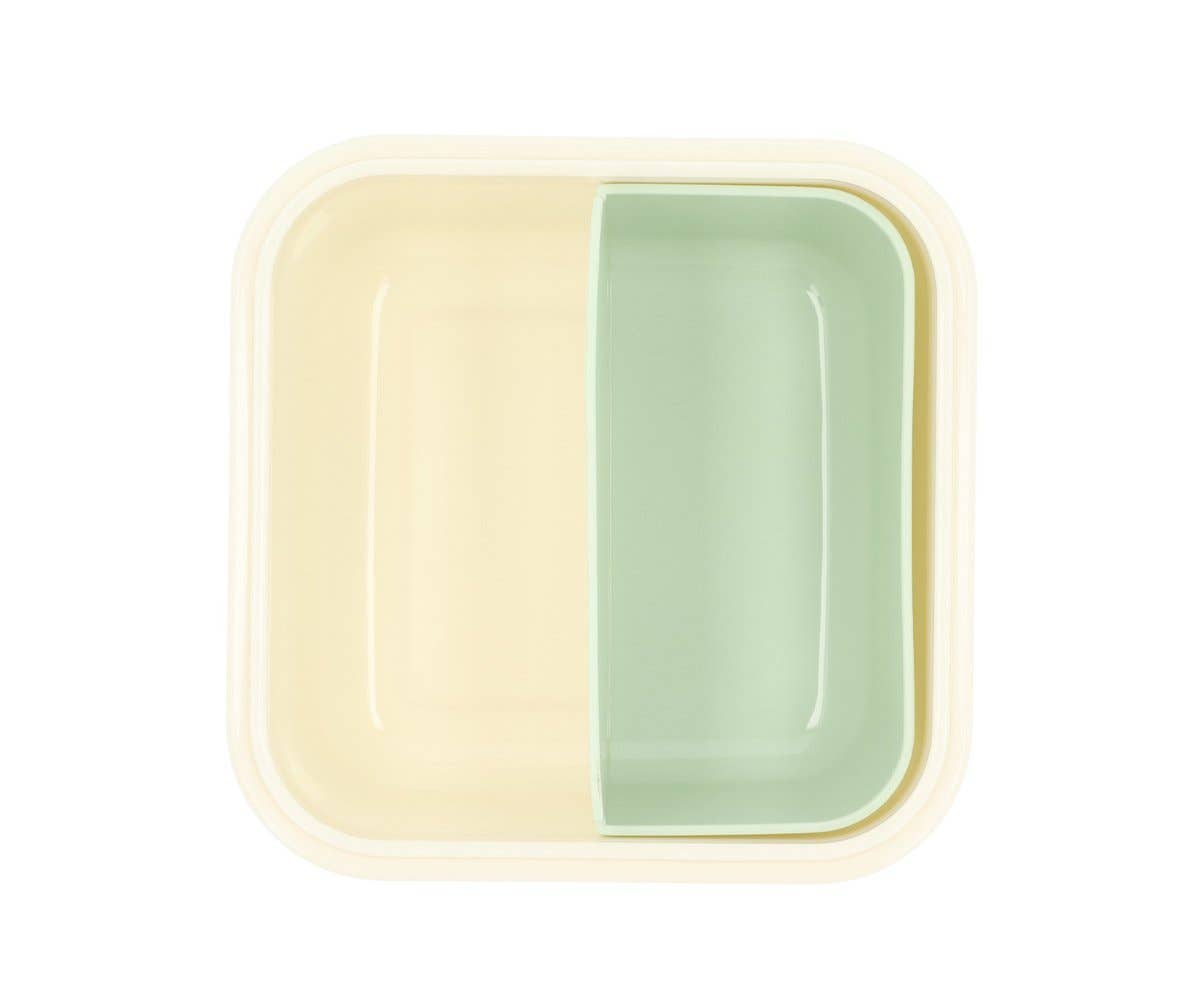 Large Sage Color Lunch Box