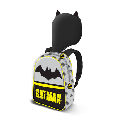 DC Comics Batman Chibi-Sac à dos à Capuche Hood, Gris