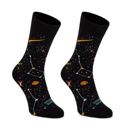 Funny ASTROS Cotton Long Socks for Women and Men