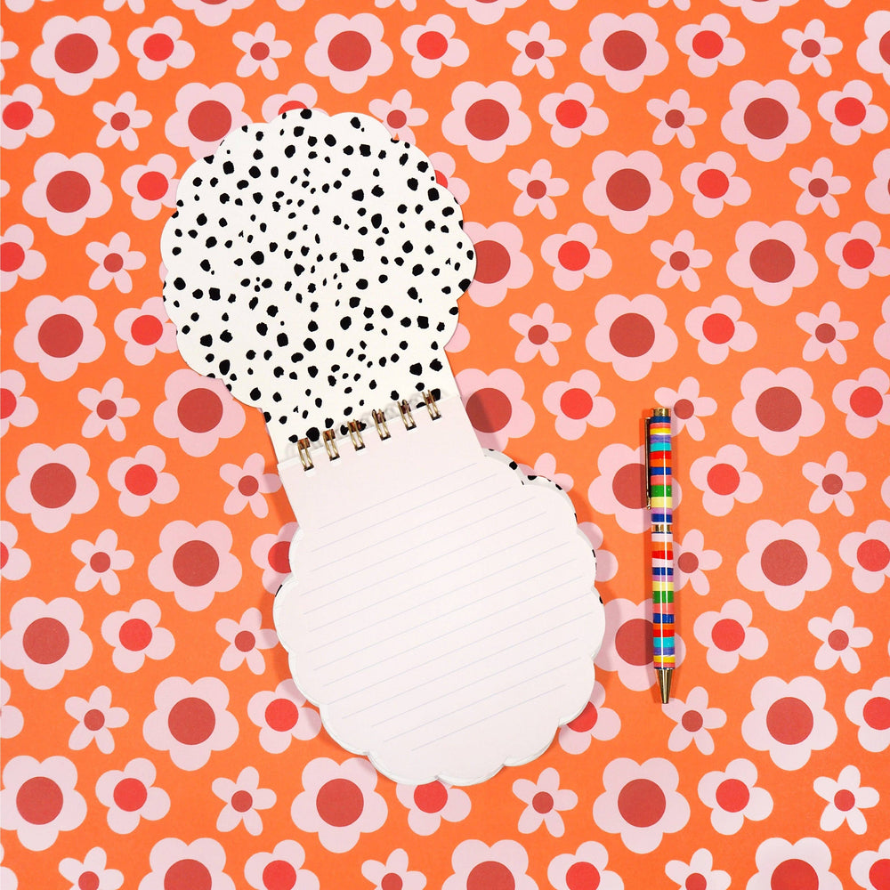 Carnet en Forme d'Abeille Heureuse