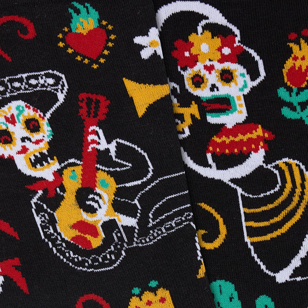 Unisex seamless cotton Mariachi socks