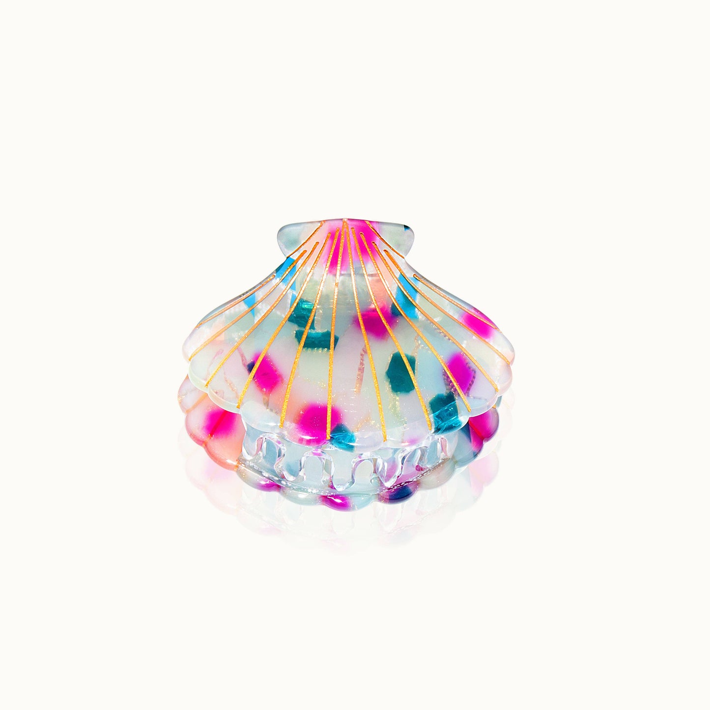Pince à cheveux Coquillage Jelly