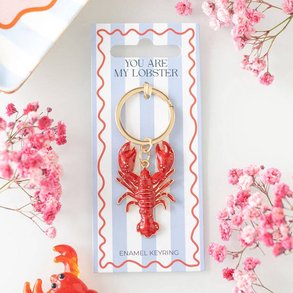 Lobster keychain “You are my Lobster”